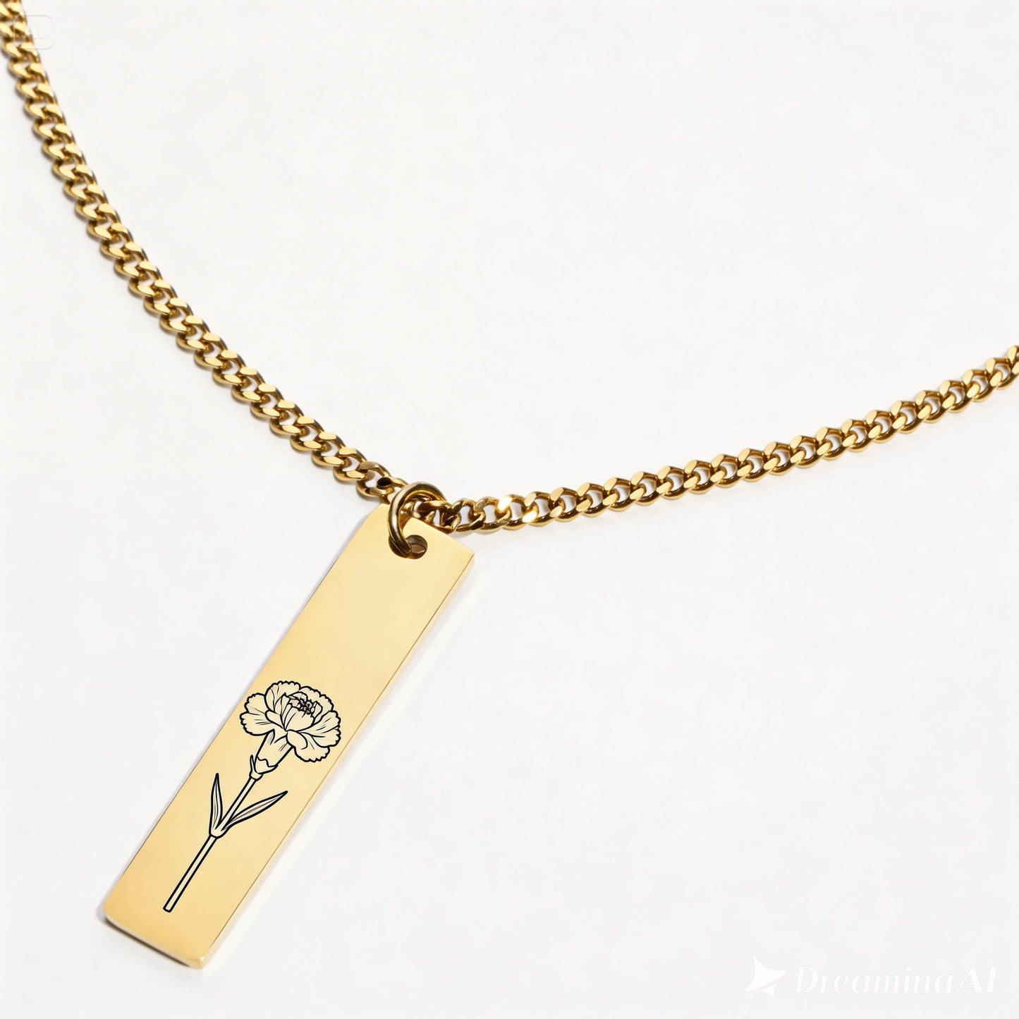 Birth Flower Necklace